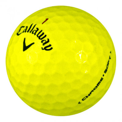 Callaway Chrome Soft - Grade A - YELLOW